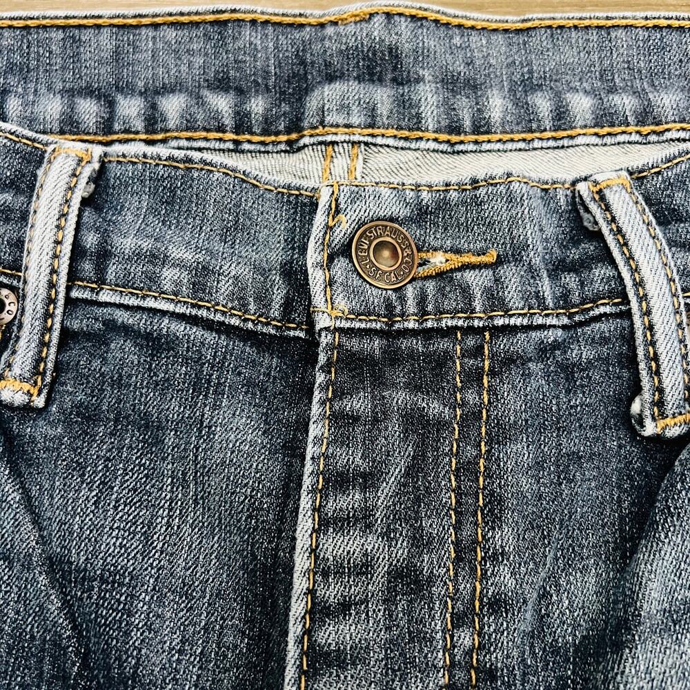 Levi's 511 Jeans Men's Size 36X30 Blue Five Pocket Slim Fit Straight Leg Denim - Picture 4 of 16